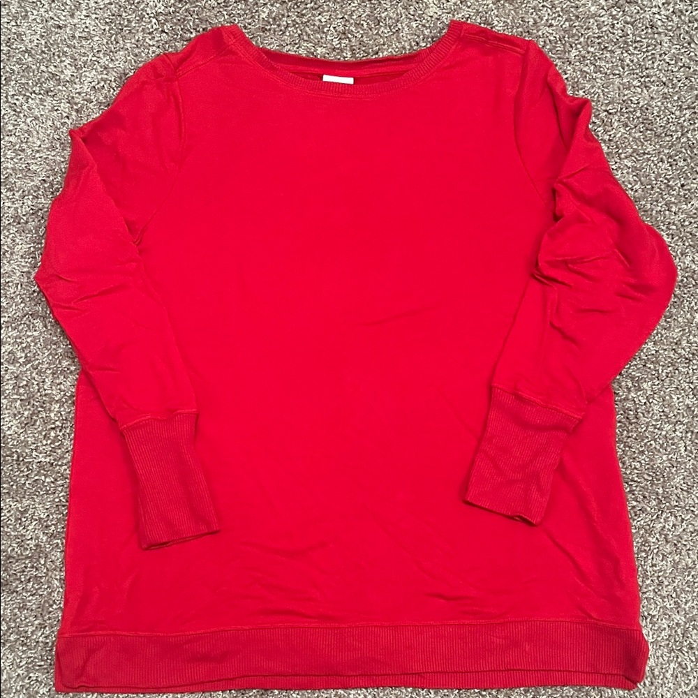 Chico's Zenergy Vivid Red Top